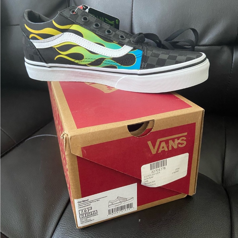Vans (Glow Flame) Sneakers